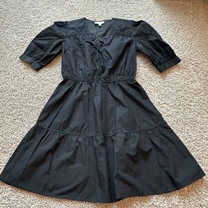 & Other Stories Black Long Sleeve Dress